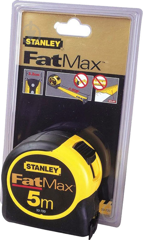 Рулетка Stanley FatMax Blade Armor 0-33-720 5  м x 32  мм - фото 3