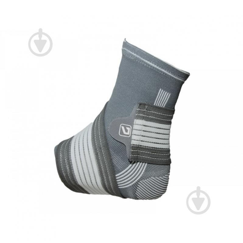 Фіксатор Ankle Support LiveUp LS5674 р. L сірий - фото 1