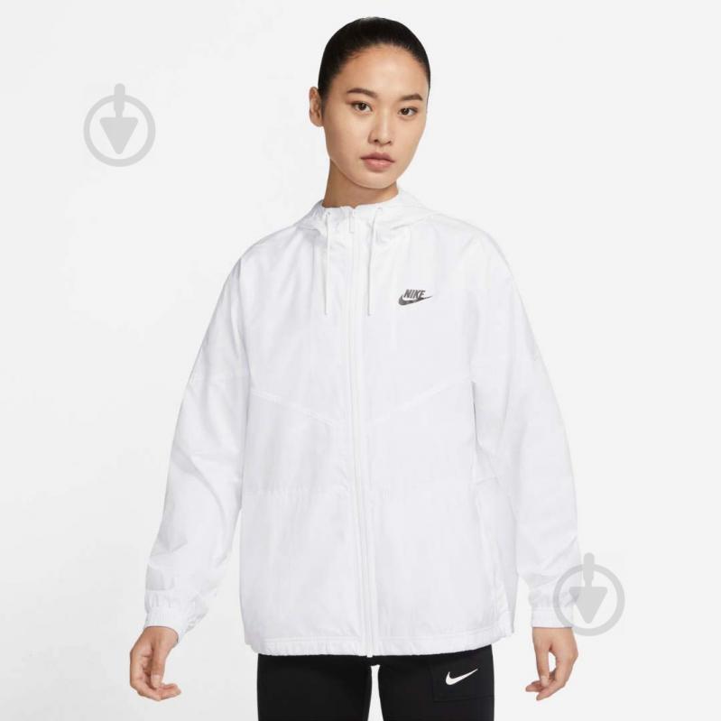 Ветровка женская Nike W NSW RPL WR ESSNTL WVN JKT DD5852-100 р.XL белая - фото 2