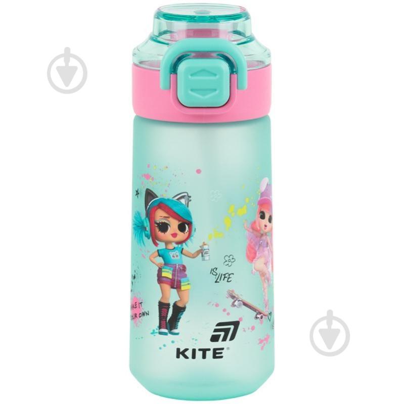 Пляшка для води KITE LOL 560 мл LO26-1213 - фото 1 Пляшка для води KITE LOL 560 мл LO26-1213 - фото 1