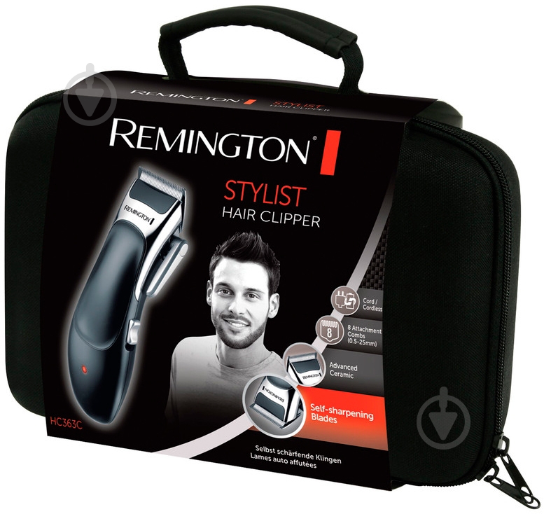 Машинка для стрижки Remington HC 363 C black - фото 5