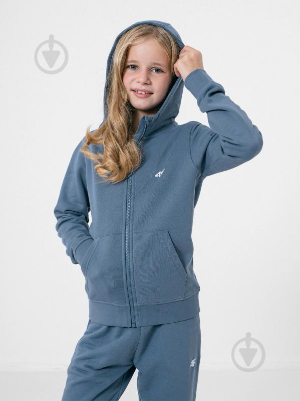 Джемпер 4F NOSDJ-JBLD300-32S синий - фото 1 Джемпер 4F NOSDJ-JBLD300-32S синий - фото 1