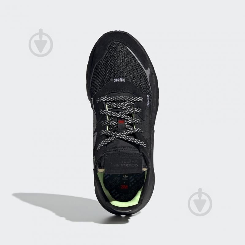 Кросівки чоловічі демісезонні Adidas NITE JOGGER EE5884 р.43 1/3 чорні - фото 2