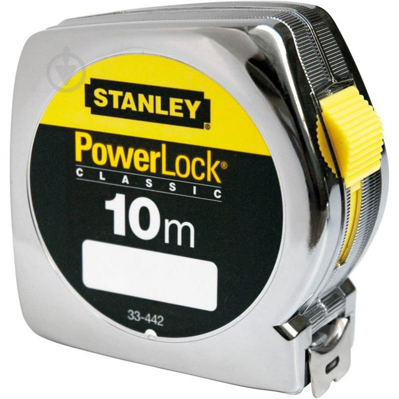 Рулетка Stanley Powerlock 0-33-442 10  м x 25  мм - фото 1