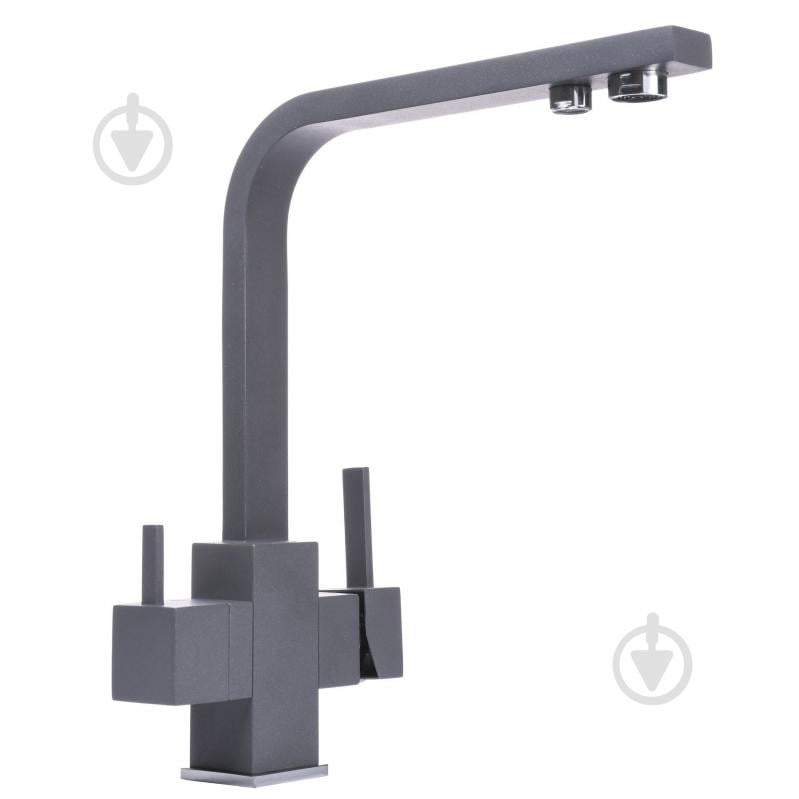 Смеситель для кухни Globus Lux GLLR-0111-3-TITANIUM - фото 1 Смеситель для кухни Globus Lux GLLR-0111-3-TITANIUM - фото 1