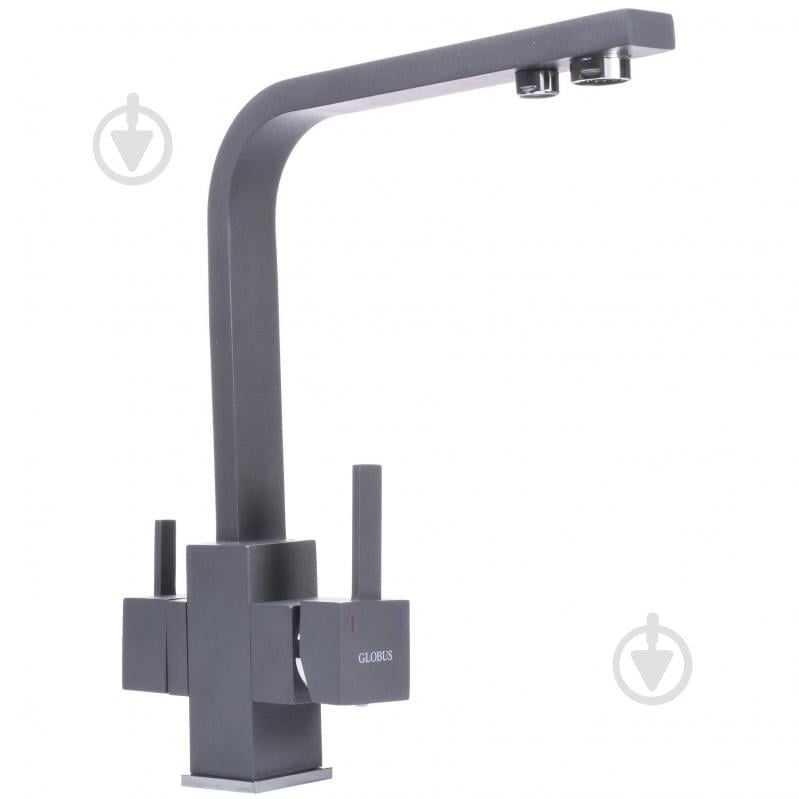 Смеситель для кухни Globus Lux GLLR-0111-3-TITANIUM - фото 2 Смеситель для кухни Globus Lux GLLR-0111-3-TITANIUM - фото 2