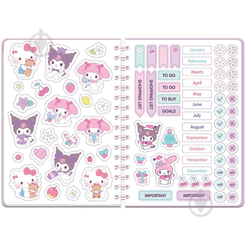 Дневник на спирали Hello Kitty HK26-438 KITE - фото 4