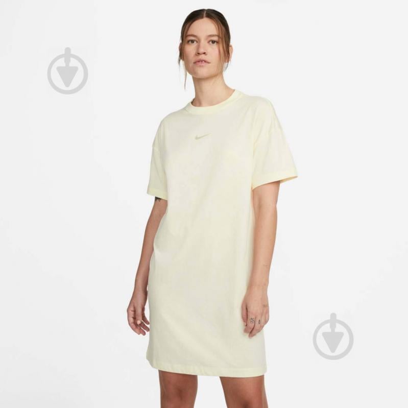 Платье Nike W NSW SS TEE DRESS DM4664-715 р.L бежевый - фото 2