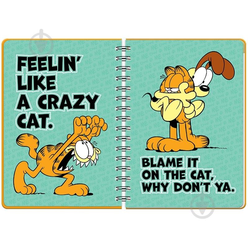 Дневник на спирали Garfield GF26-438 KITE - фото 3