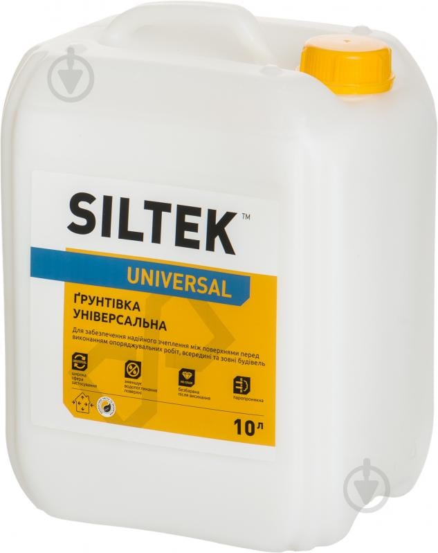 Ґрунтовка адгезійна Siltek Universal 10 л - фото 1