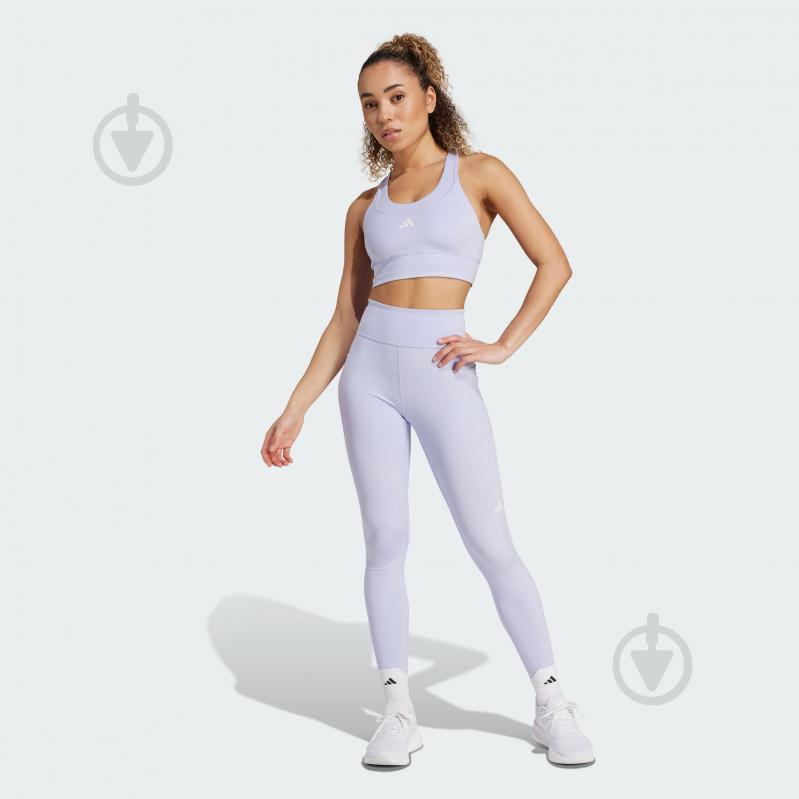 Бра Adidas RUN PKT MS BRA JI5991 р.L-A/B фиолетовый - фото 6