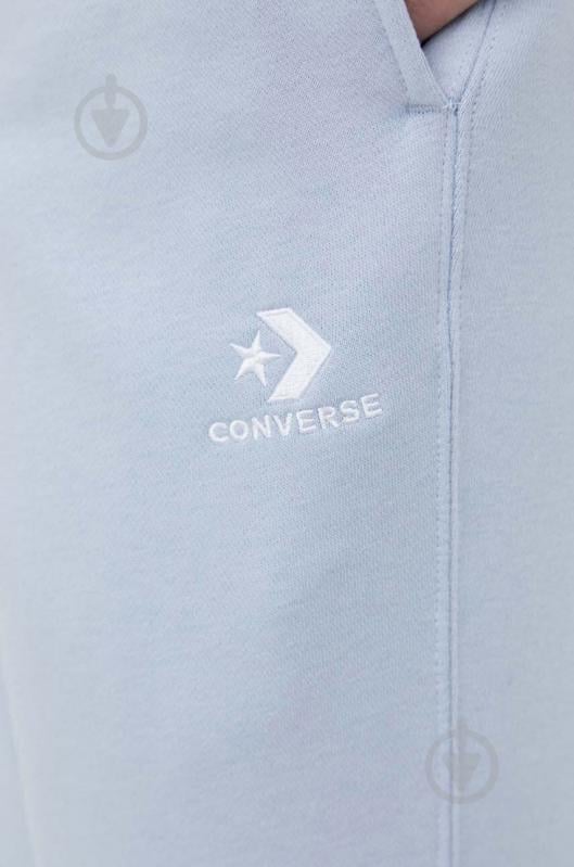 Штани Converse STANDARD FIT WEARERS LEFT STAR CHEV EMB FLEECE PANT FT 10023873-A26 р. S блакитний - фото 2