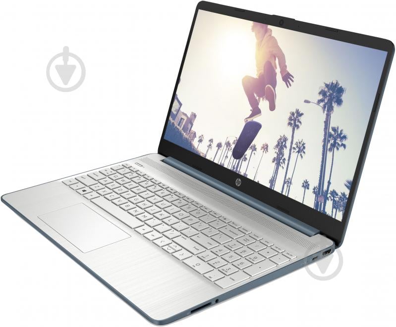 Ноутбук HP Laptop 15s-eq2075ua 15,6" (A5AJ1EA) spruce blue - фото 2