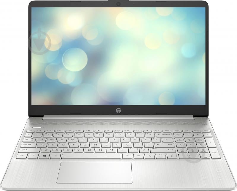 Ноутбук HP Laptop 15s-fq5039ua 15,6" (A5AJ2EA) natural silver - фото 1