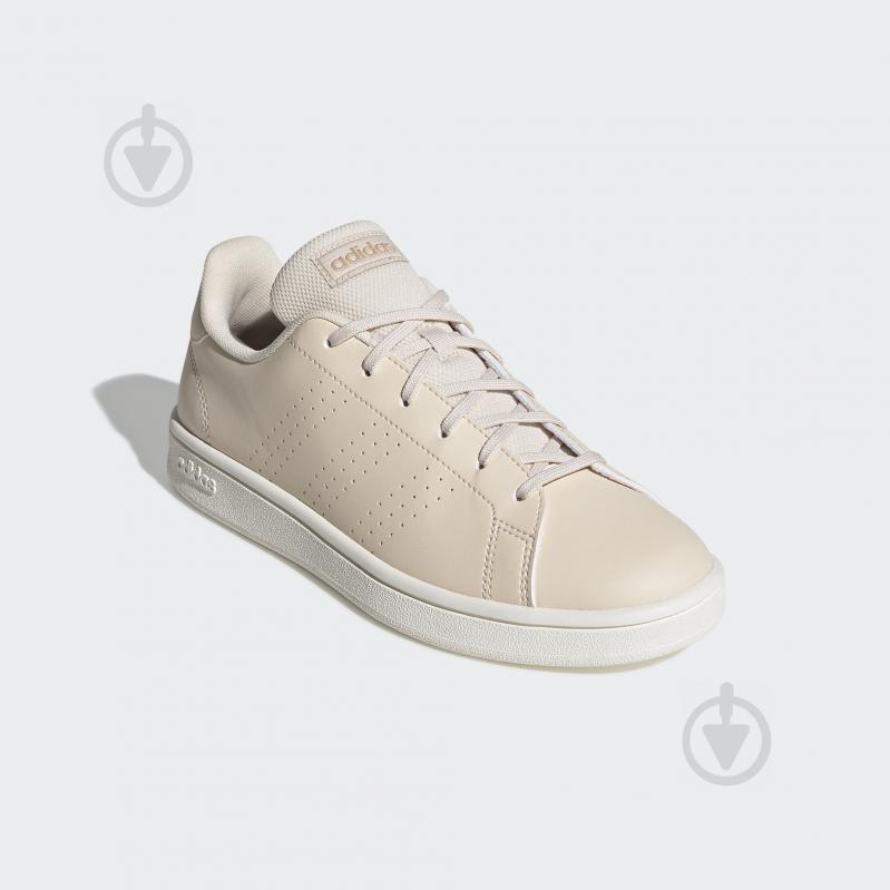 Кроссовки женские демисезонные Adidas ADVANTAGE BASE EE7502 р.36 бежевые - фото 4