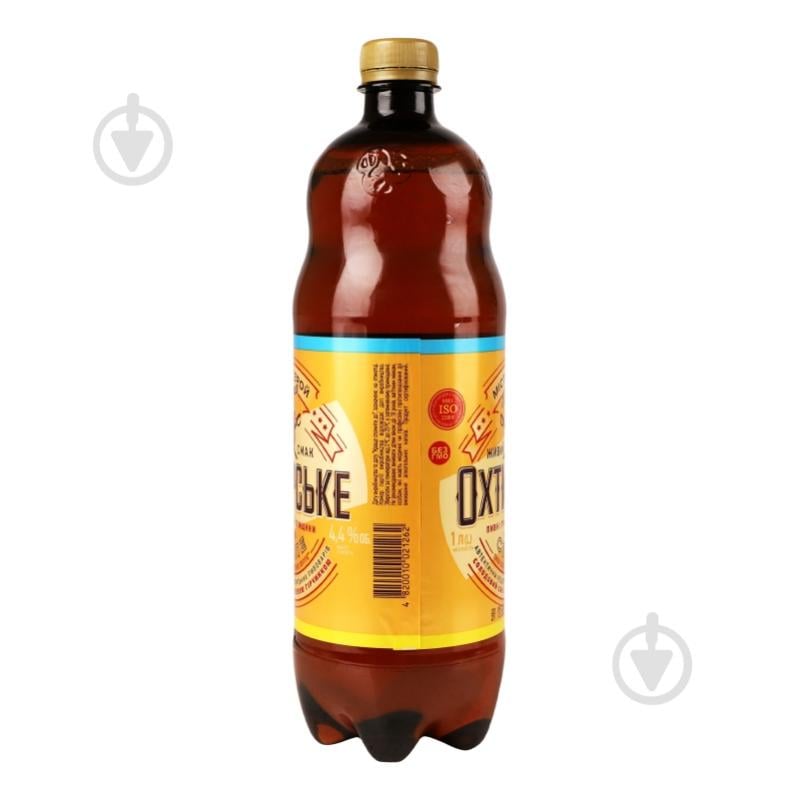 Пиво Охтирське светлое 1 л - фото 2