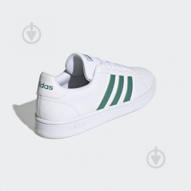 Кроссовки мужские демисезонные Adidas GRAND COURT BASE EE7905 р.40 2/3 белые - фото 6