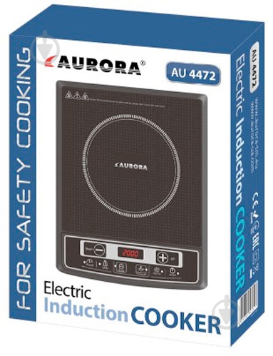 Плита индукционная настольная Aurora AU 4472 - фото 2 Плита индукционная настольная Aurora AU 4472 - фото 2
