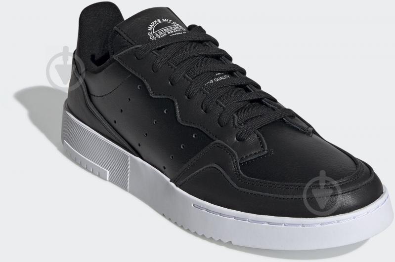 Кроссовки мужские зимние Adidas SUPERCOURT EE6038 р.42 черные - фото 4