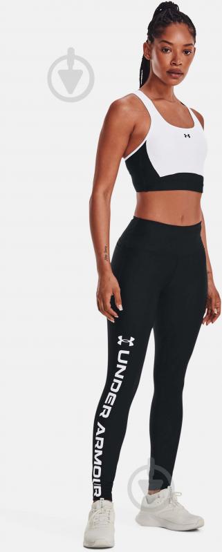 Лосины Under Armour ARMOUR BRANDED LEGGING 1376327-001 р.XS черный - фото 3