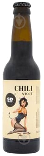 Пиво Uncle Beer Chili Stout 0,33 л - фото 1