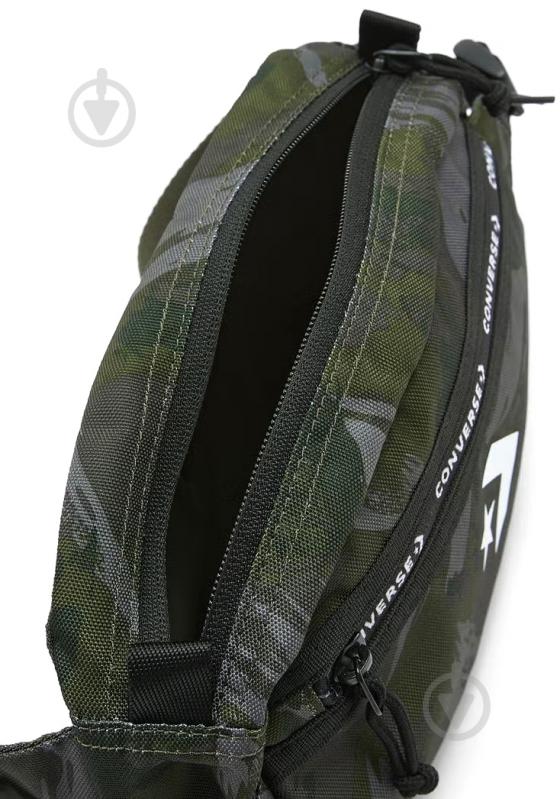 Сумка поясная Converse PAINT CAMO TRANSITION SLING 10026022-A01 хаки - фото 4