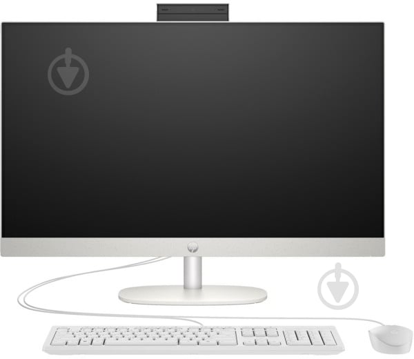 Моноблок HP All-in-One 27" (A45E2EA) white - фото 1