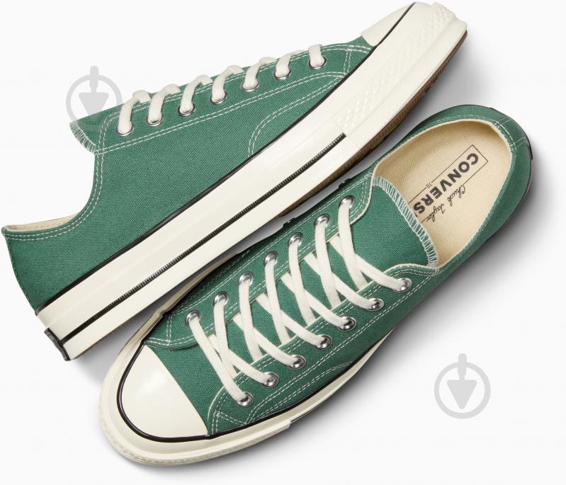 Кеды Converse CHUCK 70 A06524C р.44 зеленый - фото 3