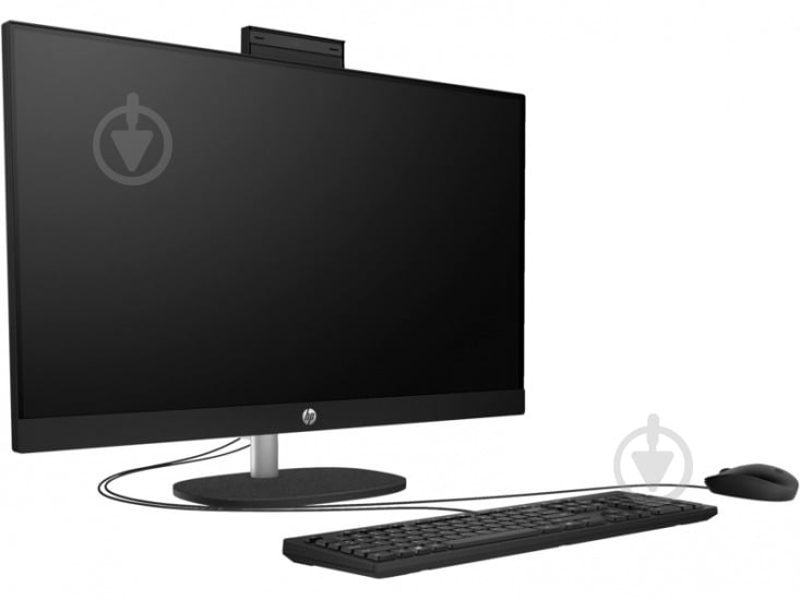 Моноблок HP All-in-One 27" (A45DXEA) black - фото 2