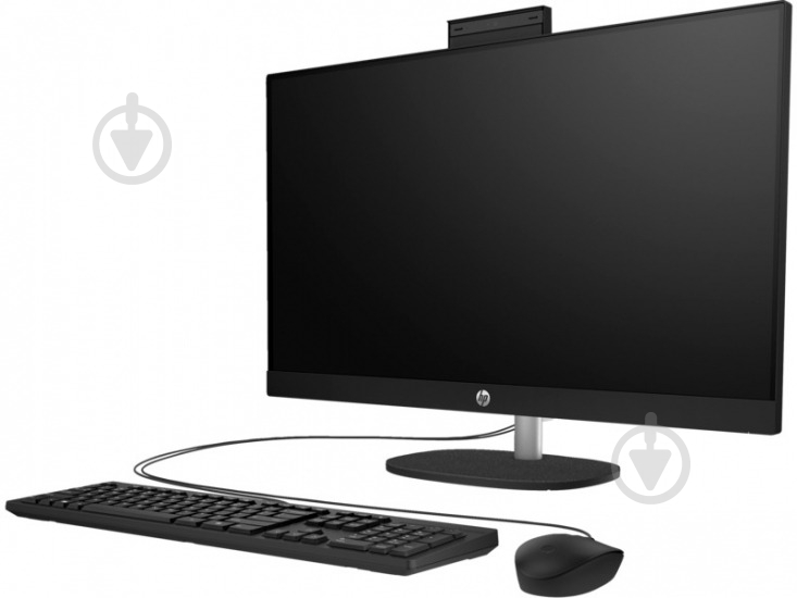 Моноблок HP All-in-One 27" (A45DXEA) black - фото 3