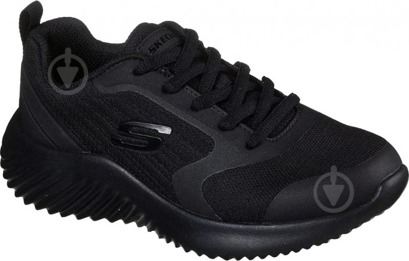 Кросівки дитячі демісезонні Skechers BOUNDER 403734L BBK р.37 чорні - фото 3