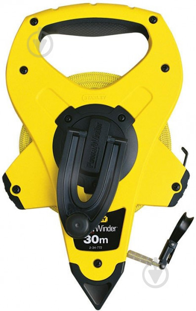 Рулетка Stanley Powerwinder fiberglass 2-34-772 30  м x 12,7  мм - фото 1