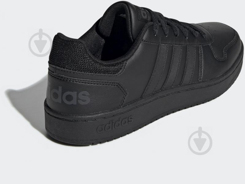 Кроссовки мужские демисезонные Adidas HOOPS 2.0 EE7422 р.46 2/3 черные - фото 5