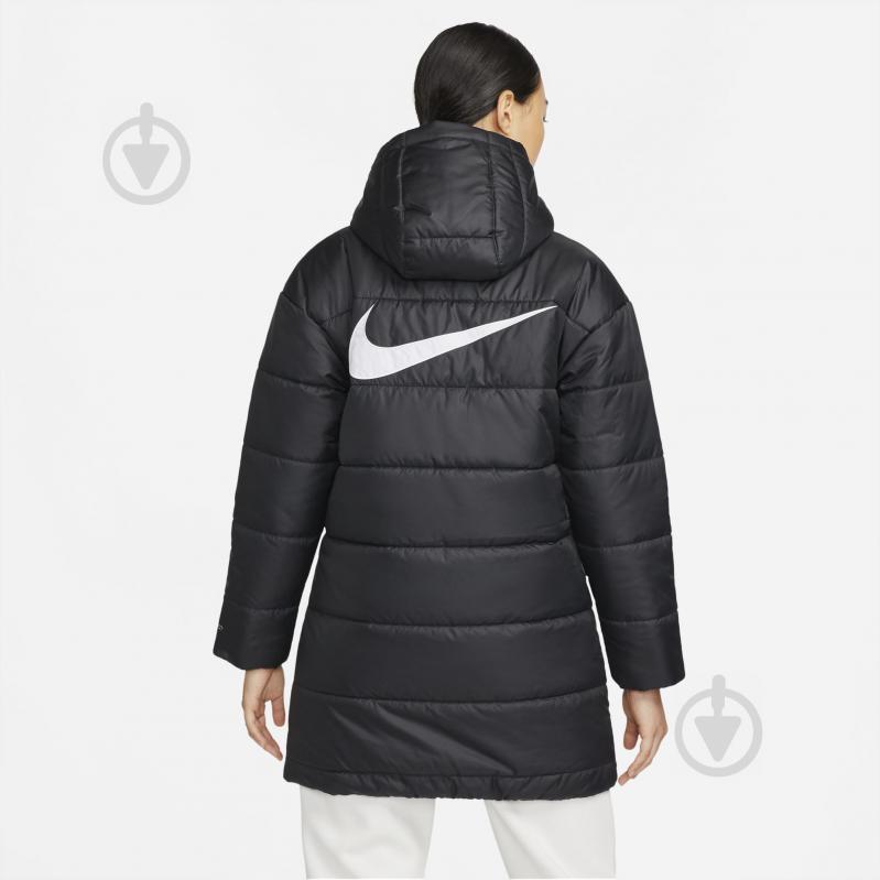 Куртка жіноча Nike W NSW TF RPL CLASSIC HD PARKA DJ6999-010 р.XS чорна - фото 2