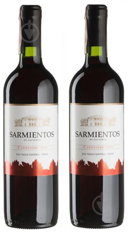 Вино Tarapaca Carmenere Sarmientos 2 x 0,75 л - фото 1