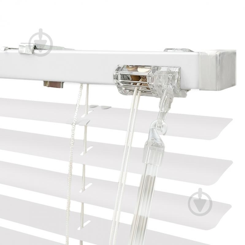 Жалюзи Rollotex алюминиевые горизонтальные с фиксацией 131х220 см белые матовые - фото 3 Жалюзи Rollotex алюминиевые горизонтальные с фиксацией 131х220 см белые матовые - фото 3