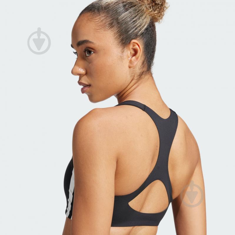 Бра Adidas PWRCT MS 3S BRA JH1420 р.M-A/B чорний - фото 4