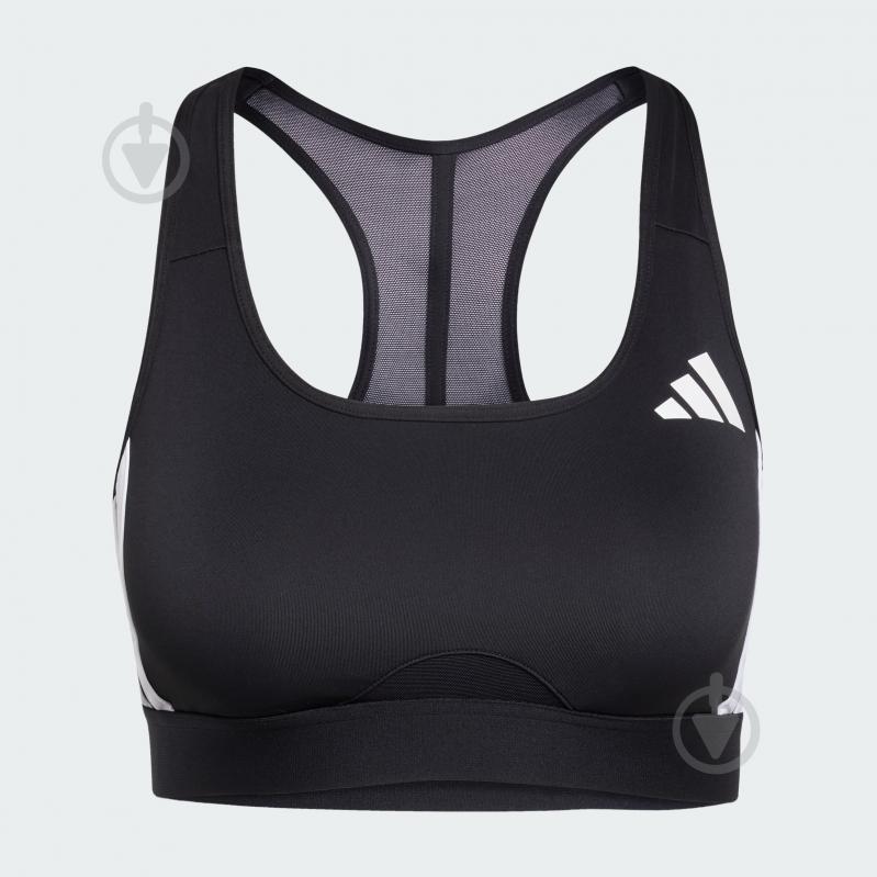 Бра Adidas PWRCT MS 3S BRA JH1420 р.M-A/B чорний - фото 6