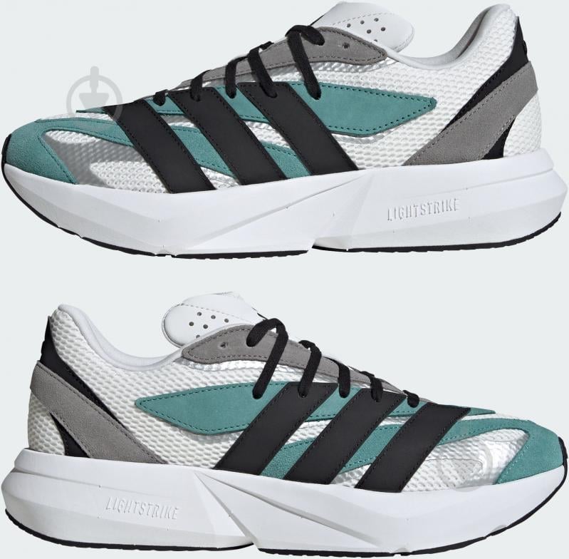 Кросівки чоловічі Adidas LIGHTBLAZE JR3462 р.43 1/3 білі - фото 6
