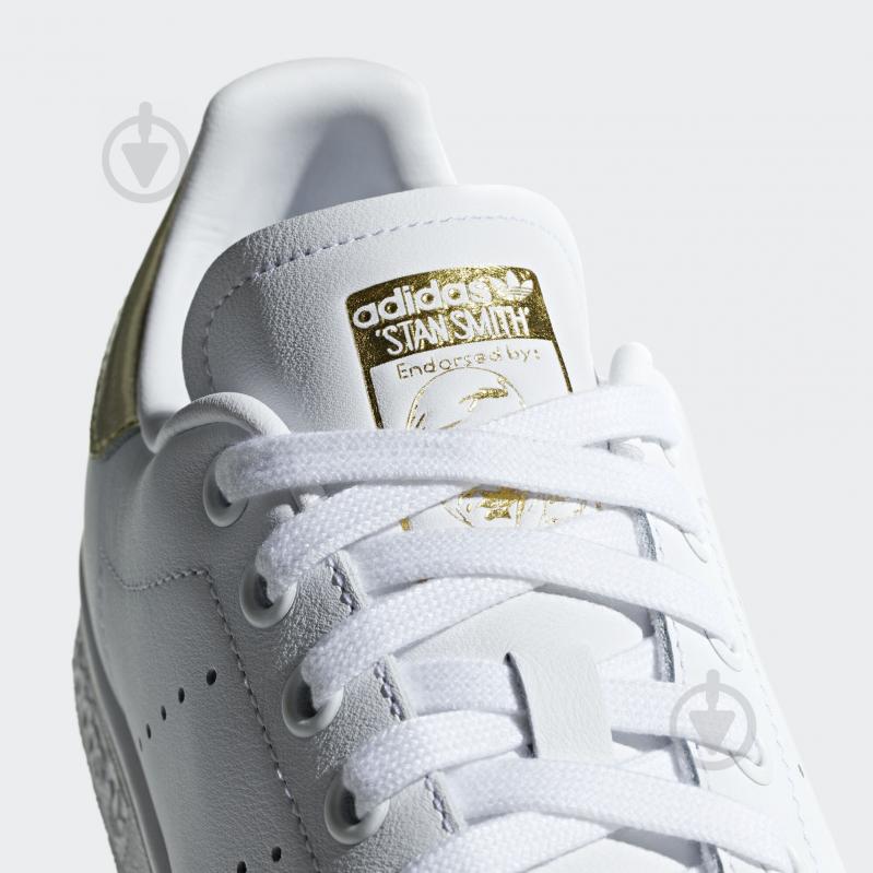 Кроссовки женские демисезонные Adidas STAN SMITH W EE8836 р.36 2/3 белые - фото 7