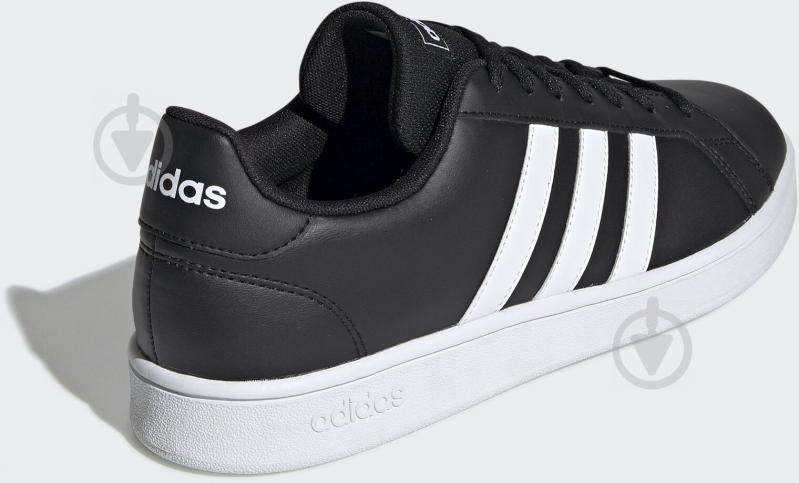 Кроссовки мужские зимние Adidas GRAND COURT BASE EE7900 р.40 2/3 черные - фото 5