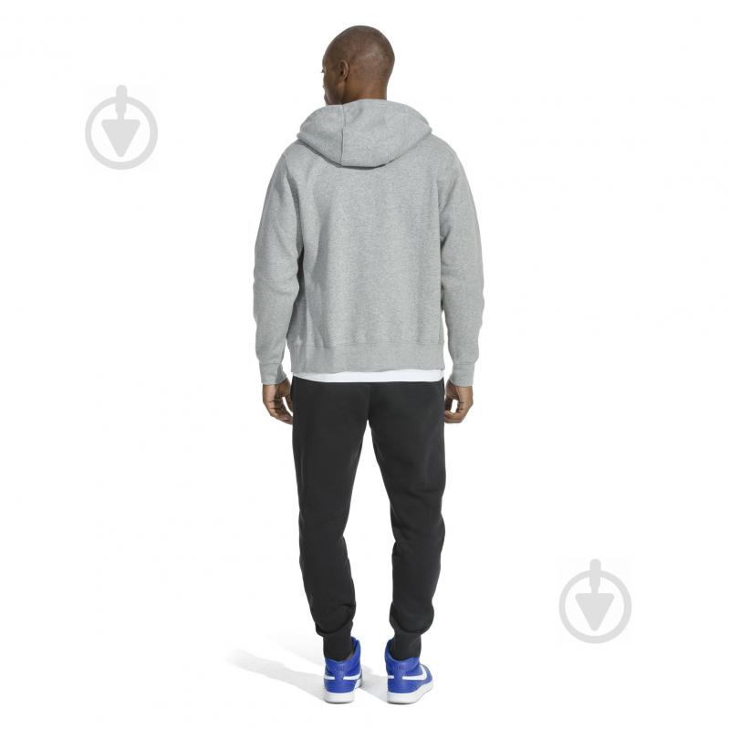 Джемпер Nike M NSW CLUB HOODIE FZ BB BV2645-063 р.3XL серый - фото 8