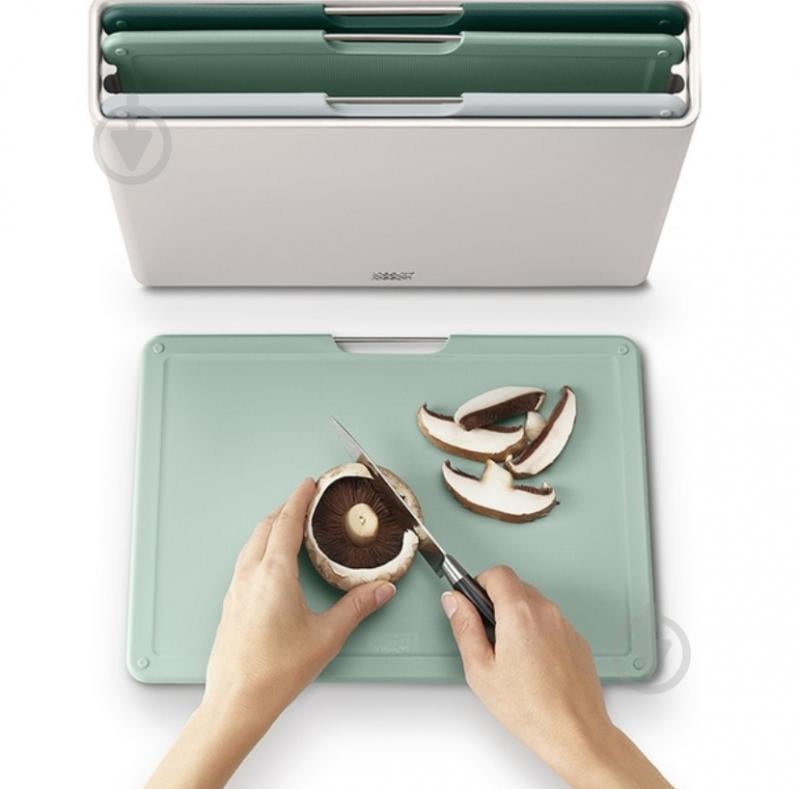 Набір дощок обробних Joseph Joseph Sage з кейсом 5 предметів 26,2х35,7х7,6 см (60197) - фото 3 Набір дощок обробних Joseph Joseph Sage з кейсом 5 предметів 26,2х35,7х7,6 см (60197) - фото 3