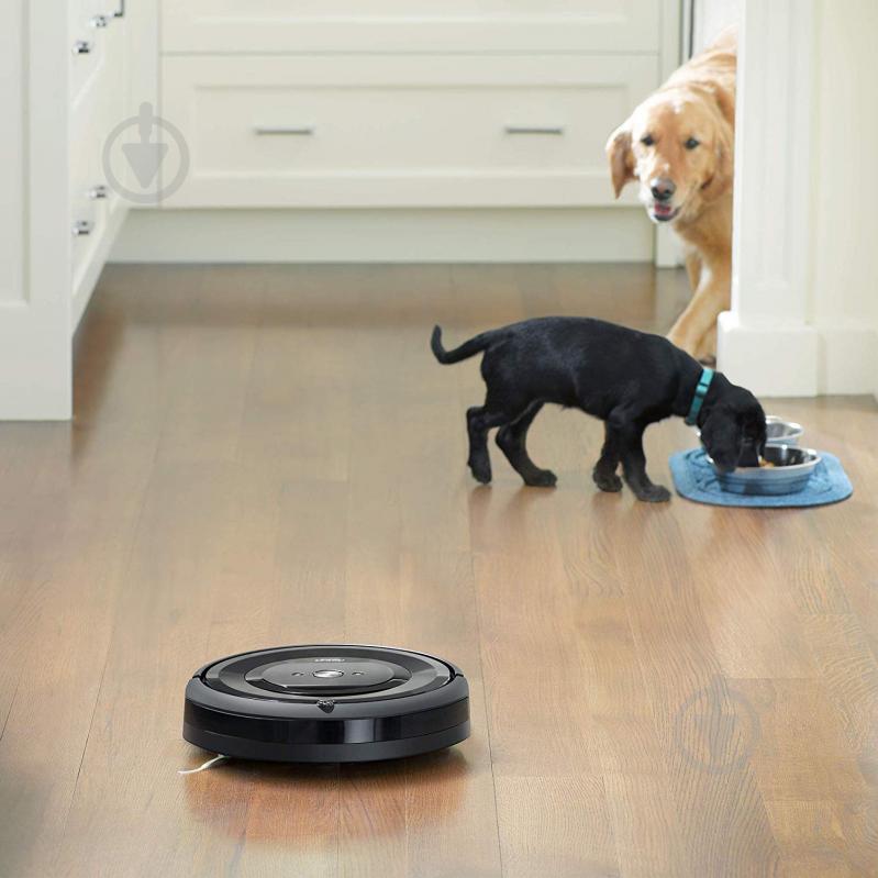 Робот-пылесос iRobot Roomba E5 black - фото 4