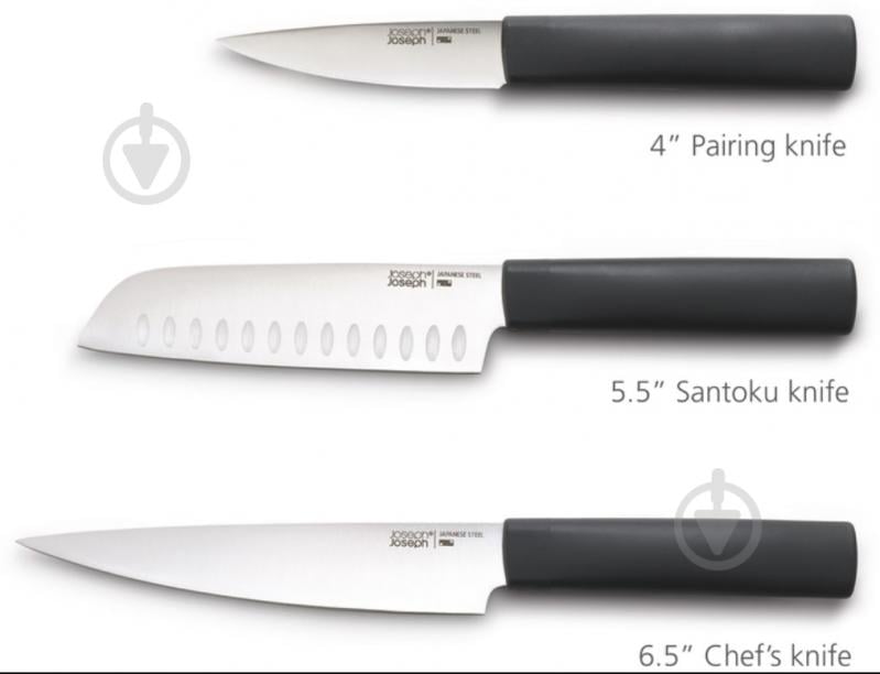 Набір дощок обробних Joseph Joseph Nest Boards з підставкою та ножами 6 предметів 33,3х35,5х10 см (60194) - фото 3 Набір дощок обробних Joseph Joseph Nest Boards з підставкою та ножами 6 предметів 33,3х35,5х10 см (60194) - фото 3