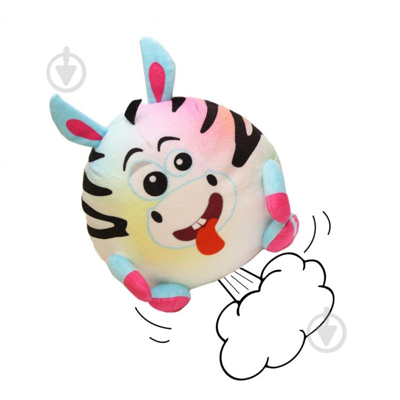 Игрушка мягкая интерактивная Windy Bums Зебра 987 - фото 4
