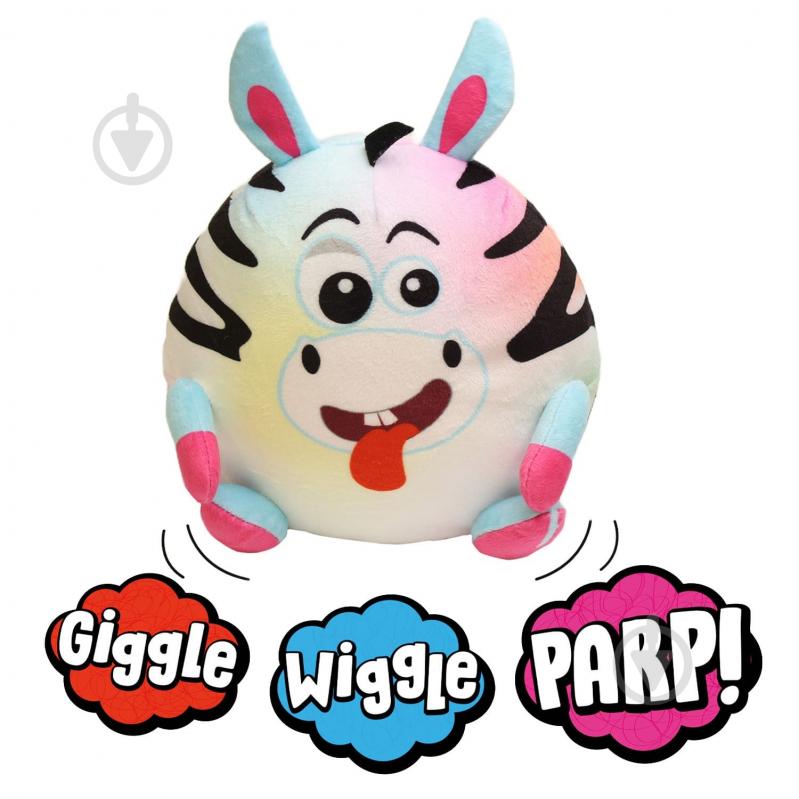 Игрушка мягкая интерактивная Windy Bums Зебра 987 - фото 5