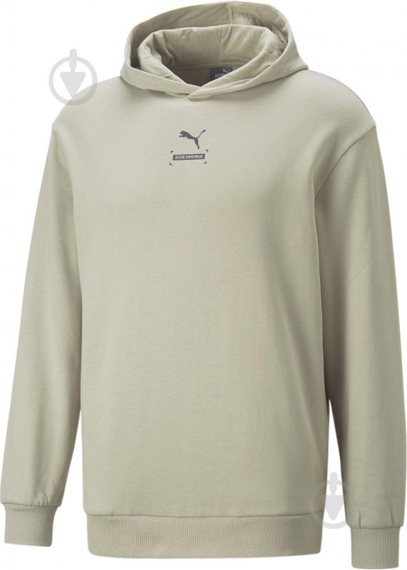 Джемпер Puma 67002768 р. M зеленый меланж - фото 1