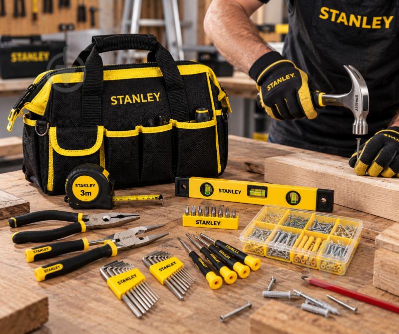 Набор ручного инструмента Stanley 38 элементов STMT0-74101 - фото 3 Набор ручного инструмента Stanley 38 элементов STMT0-74101 - фото 3