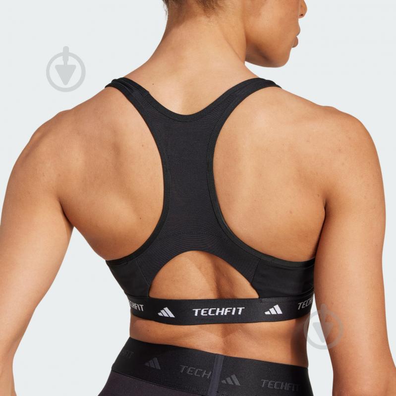 Бра Adidas TF MS BRA IT2400 р.M-C/D черный - фото 4